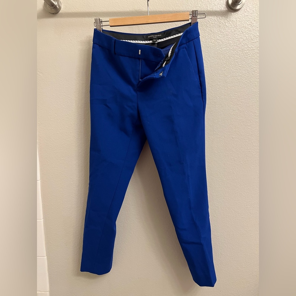 Banana Republic Royal Blue Avery Pant